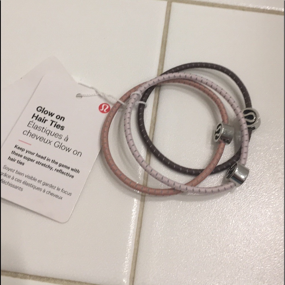 lulu lemon hair ties